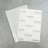 FOREVER Tattoo Paper