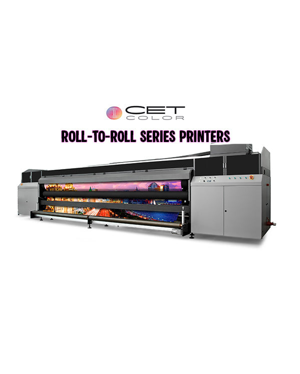 CET Color Roll-To-Roll UV Printer