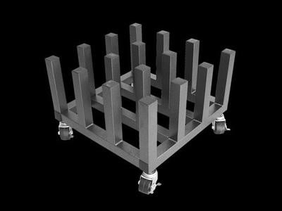 Heavy Duty Mobile Floor Rack